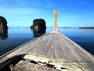 ท่องทะเลอันดามัน ที่ ท่องเที่ยวชุมชนบ้านโคกไคร พังงา