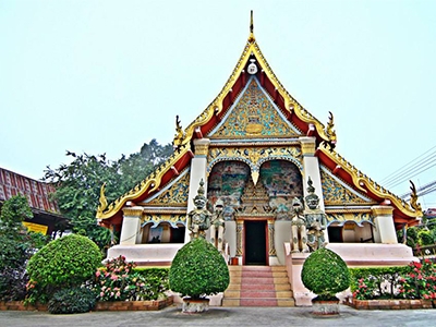 โบสถ์เก่าแก่ ศิลปะล้านช้าง วัดศรีคุณเมือง