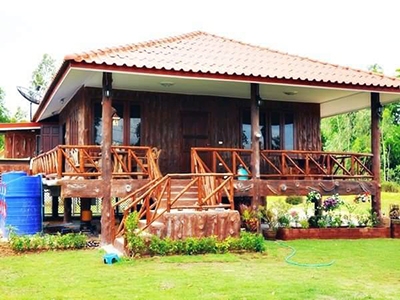 บ้านระเบียงลม บริการบ้านพัก บรรยากาศโอโซนวังน้ำเขียว