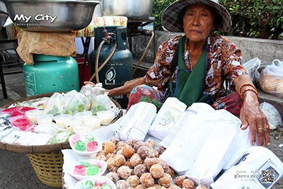 เดินเล่นตลาดเช้า เมือง คนสวย โพธาราม