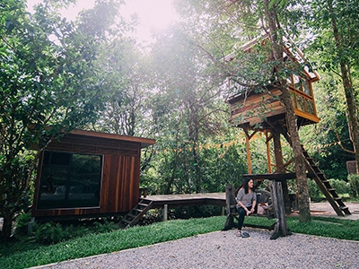 บ้านในหมง Treehouse ระนอง