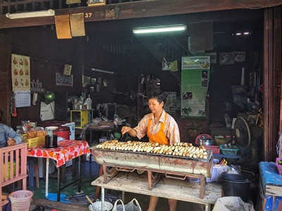 กล้วยปิ้งป้านา ตราด