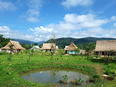 บ้านสวนอุ่นดอยโอบ ฝาง เชียงใหม่